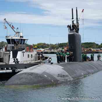 Only 3D printing can get the Navy’s submarine plan back on track, admiral says