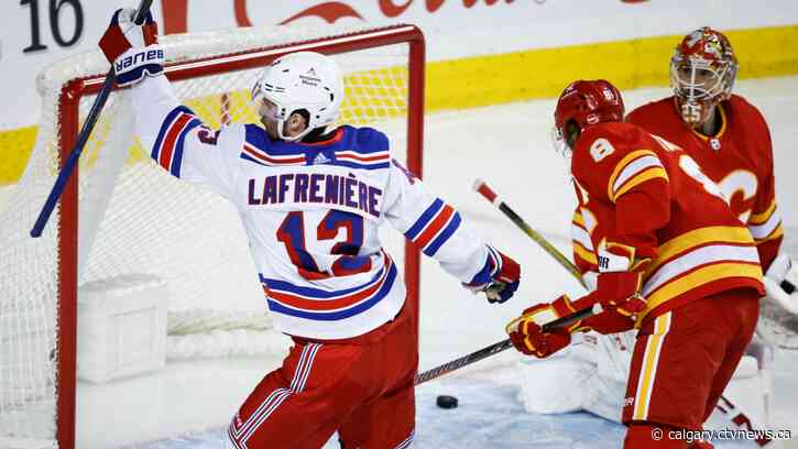 Flames not singing the Blues despite three-game losing streak