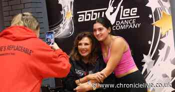 Abby Lee Miller in Newcastle as Dance Moms star puts local pupils through their paces