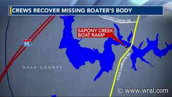 Body of missing fisherman found near Rocky Mount Reservoir