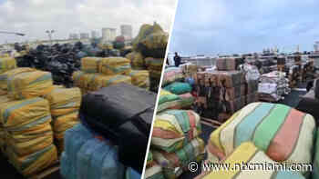 Coast Guard offloads 20 metric tons of drugs worth $445 million in Fort Lauderdale