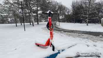 Regina e-scooter rentals done for the season