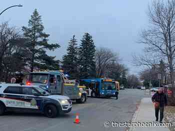 Saskatoon Transit bus involved in collision with school bus