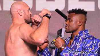 Tyson Fury v Francis Ngannou: Briton vows to knock opponent 'spark out' in chaotic media conference