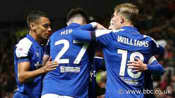 Bristol City 0-1 Ipswich Town: Nathan Broadhead winner narrows gap on Championship leaders Leicester