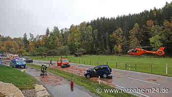 Geländewagen kracht bei Teisendorf frontal in Mercedes – drei teils Schwerverletzte