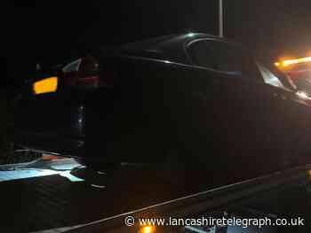 BMW seized and driver reported for insurance and licence issues