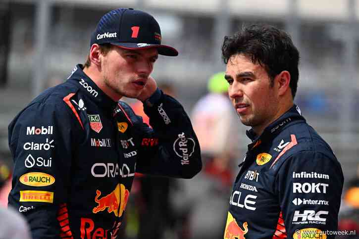 Pérez waarschuwt fans: 'Verstappen alleen rivaal op de baan'