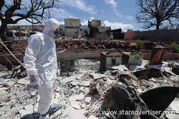 Hazardous waste from over 85% of Lahaina properties removed