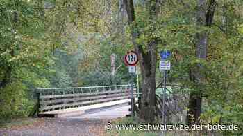 Fußgänger- und Radweg  wieder offen: Nagolder Holzbrücke nahe Wildberg wurde repariert