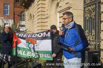 A 'March for Palestine' will take place in Blackburn