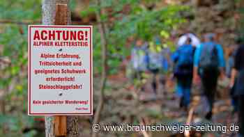 Harz: Wanderer stürzt 40 Meter in die Tiefe – und stirbt