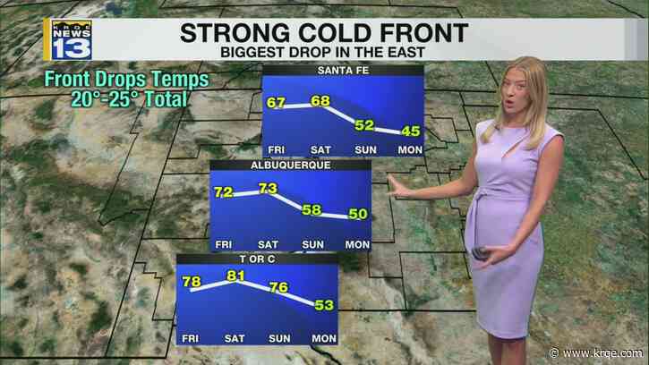Arctic cold front arrives in New Mexico this weekend