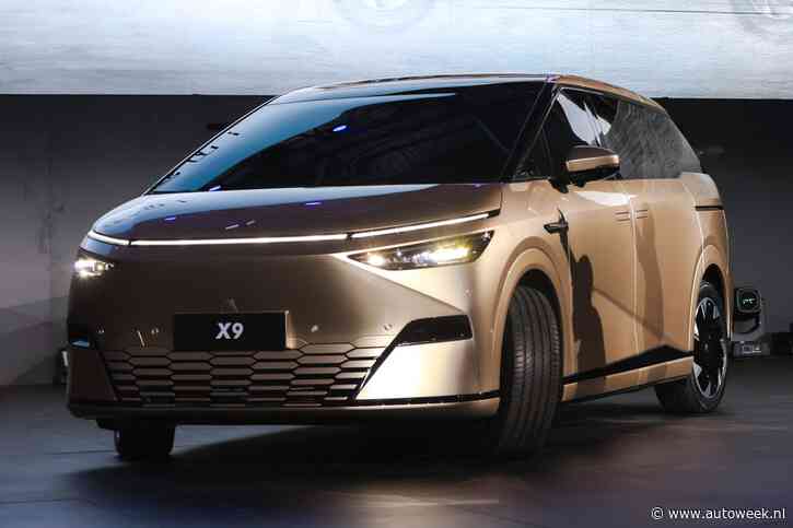 Xpeng onthult nu zelf de X9: enorme elektrische MPV