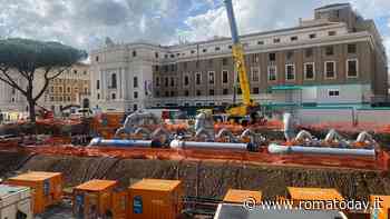 A piazza Pia "tutto come previsto". Gualtieri promette la fine del cantiere entro fine 2024