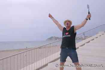 Benidorm-barmy Hull performer on Channel 5's Bargain-Loving Brits In The Sun as he bids to crack the resort