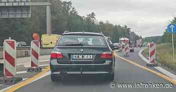 A70 bei Hallstadt: Anschlussstelle mehrere Wochen gesperrt - wegen Bauarbeiten