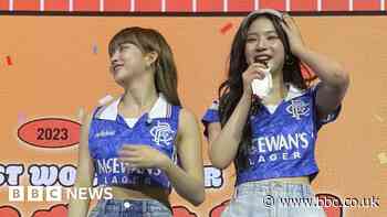 STAYC - K-pop group in Rangers top 'mix-up' at Texas gig