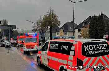 FW-E: Verkehrsunfall mit vier Fahrzeugen - Rettungswagen in Unfall involviert