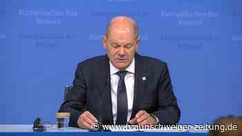 Scholz: EU steht "solidarisch an der Seite Israels"