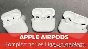 Apple Airpods: Gerüchte über neue Modellreihe