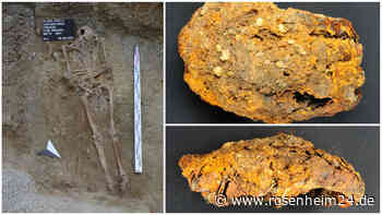 Spektakulärer Fund in Oberbayern: Mittelalterliches Skelett mit Prothese ausgegraben