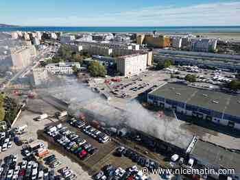 Incendie de Nice ouest: le feu est désormais circonscrit mais un pompier a été blessé