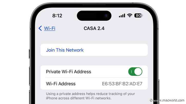 iOS 17.1 finally fixes a three-year-old Private Wi-Fi Address security hole