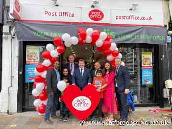 The Pond Post Office reopened today after fire damaged building