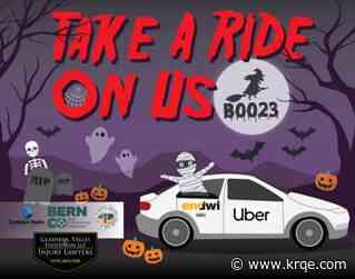 Bernalillo County offering discounted Uber rides for Halloween
