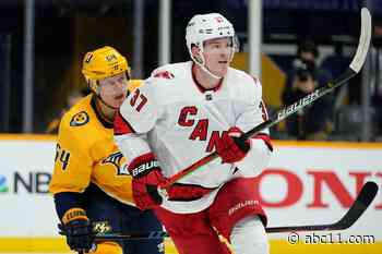 Carolina Hurricanes star forward Andrei Svechnikov returns from ACL injury