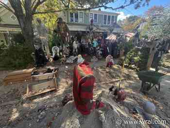 Jason, scary clown among huge Halloween decorations stolen from Raleigh neighborhood known for extreme displays