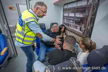 Bielefeld: Bundespolizei trainiert brenzlige Situationen in Bus und Bahn