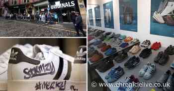 Inside the Adidas Originals exhibition of rare and vintage trainers in Newcastle featuring pairs belonging to Noel Gallagher and Stormzy