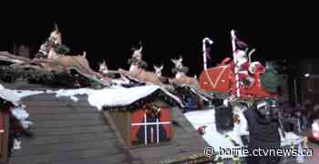 Road work forces detour in Santa Claus parade route through Barrie