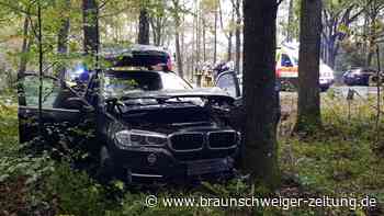 Unfall auf B4 bei Steinhorst: Auto kollidiert frontal mit Baum