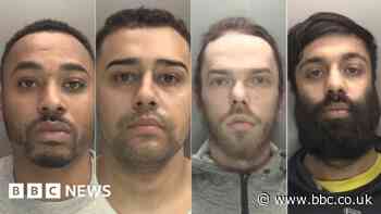Four men jailed over West Midlands drug network