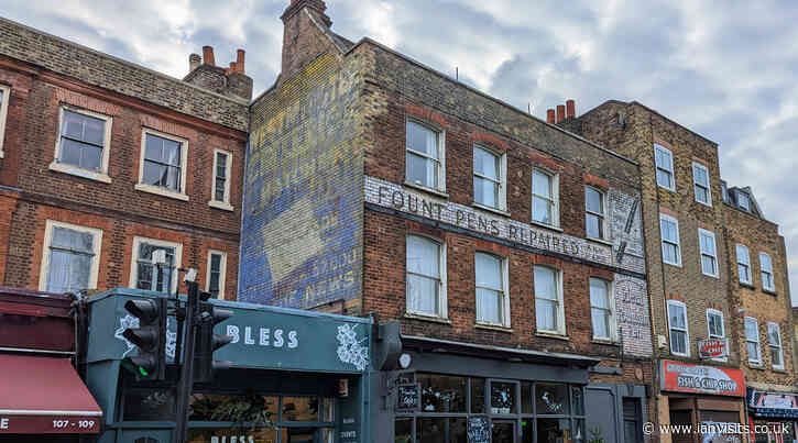 Historic England creating an online map of the ‘Ghost Signs’ found on buildings