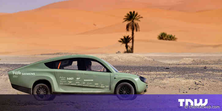 Dutch solar EV completes 1,000km test drive through the desert