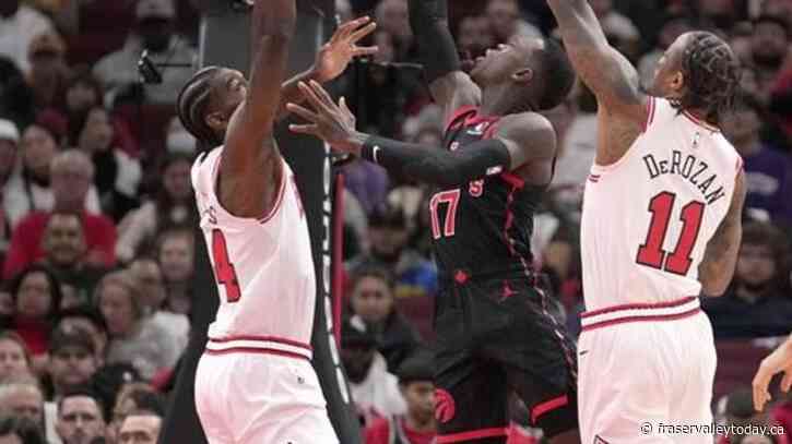 Caruso nails 3 in overtime to give the Bulls a wild 104-103 win over Raptors