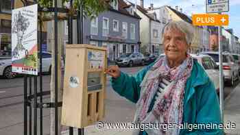 Mit 81 Jahren: Seniorin geht gegen die Kippenflut in der Wertachstraße vor