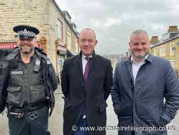 Pendle MP joins officers on the beat in Nelson and Colne