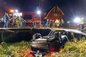 Prijzige Porsche crasht in Landsmeer, bestuurder spoorloos