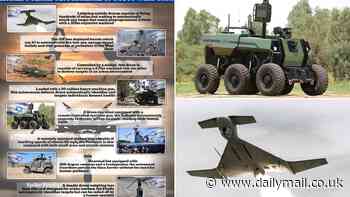 Israel's terrifying arsenal of ROBOT weaponry: How AI-powered turrets, remote-control boats and unmanned attack bots will be used as the IDF prepares for a full-scale ground invasion of Gaza