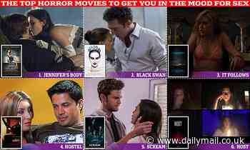 Netflix and thrill! Horror films can make you HORNY, scientist claims - and says these are top movies to get you in the mood this Halloween