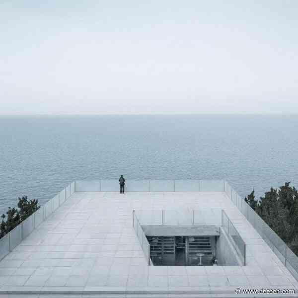 Trace Architecture Office perches cafe on Jiming Island cliff edge