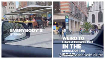 Kuriose Sightseeing-Tour: Touristen fahren „dank“ Navi mitten über Münchner Marienplatz