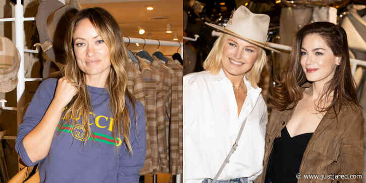 Olivia Wilde & More Support Launch from Brad Pitt's God's True Cashmere Line