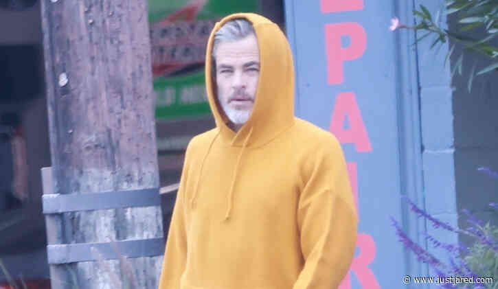Chris Pine Wears Super Short Shorts While Leaving Dance Studio