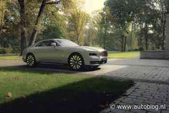 Fotoshoot – De nieuwe Rolls-Royce Spectre in Nederland